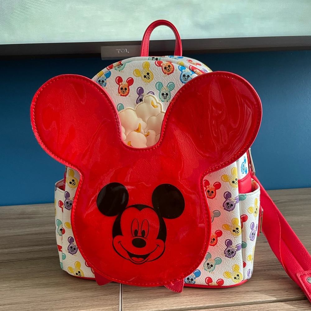 Loungefly Disney popcorn backpack